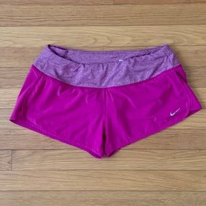 Nike Women’s Dri-Fit Shorts - Fuchsia